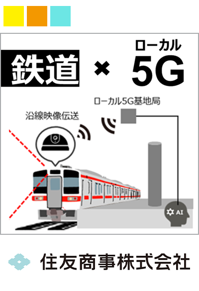ローカル5GとAI活用で鉄道業務のスマート化を推進する住友商事と東急電鉄