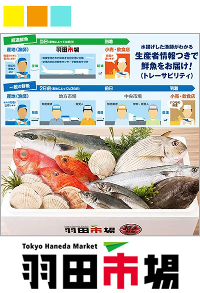 生産者の課題を解決し消費者に鮮魚を届けるための流通システム改革－羽田市場